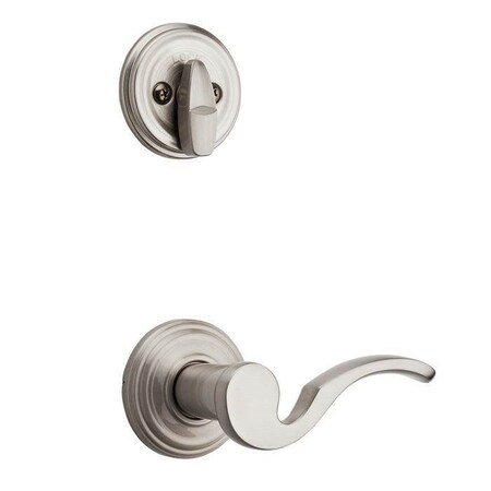 Kwikset Brooklane Lever Interior Single Cylinder Handleset Trim 966BRL-LH-15
